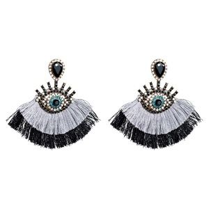 💋Black Eye Earrings